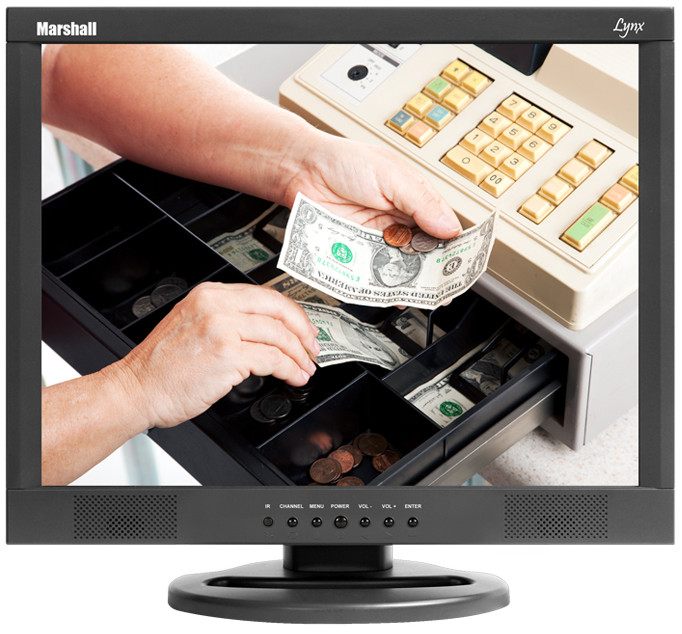 19" LCD Monitor with Rack Mount
