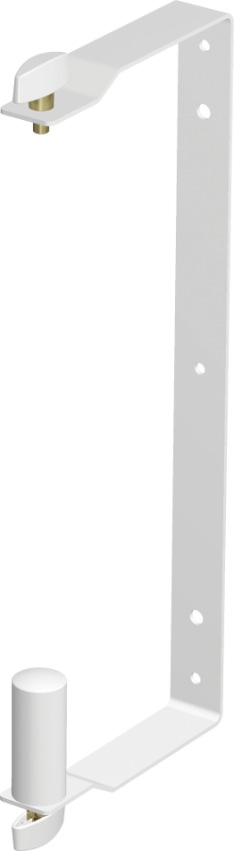 White Wall Mount Bracket for EUROLIVE B210 Series Speakers