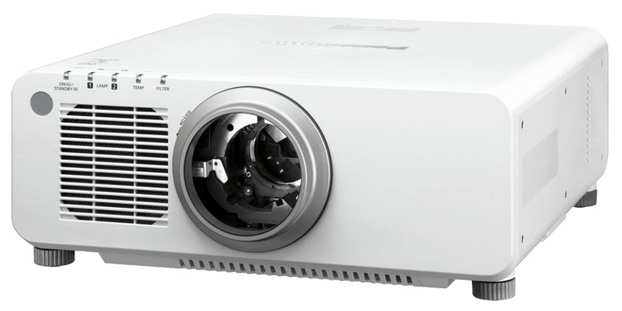 8500 Lumens WXGA DLP Large Venue Projector in White without Lens