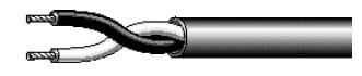 Cable, Extra Flexible, 2C 12Ga stranded plenum/1000ft