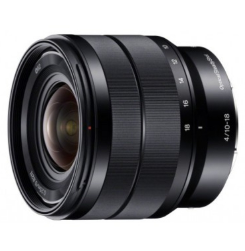 E 10-18mm F4 OSS E-mount Wide Zoom Lens