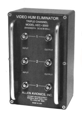 3-Channel Video Hum Eliminator
