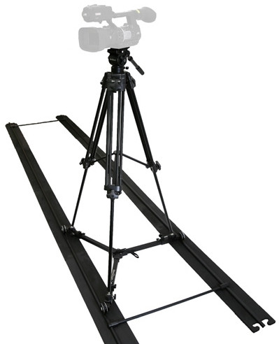 Portable Slider Kit with VZTK75A Tripod, Track, and Dolly