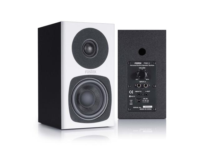 Pair of 3" Studio Monitors, White