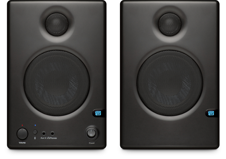 Pair of 3.5" Active Studio Monitors with Bluetooth Connectivity