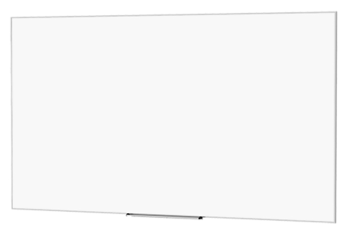 87" 16:10 Wide Format IDEA Screen with 24" Marker Tray