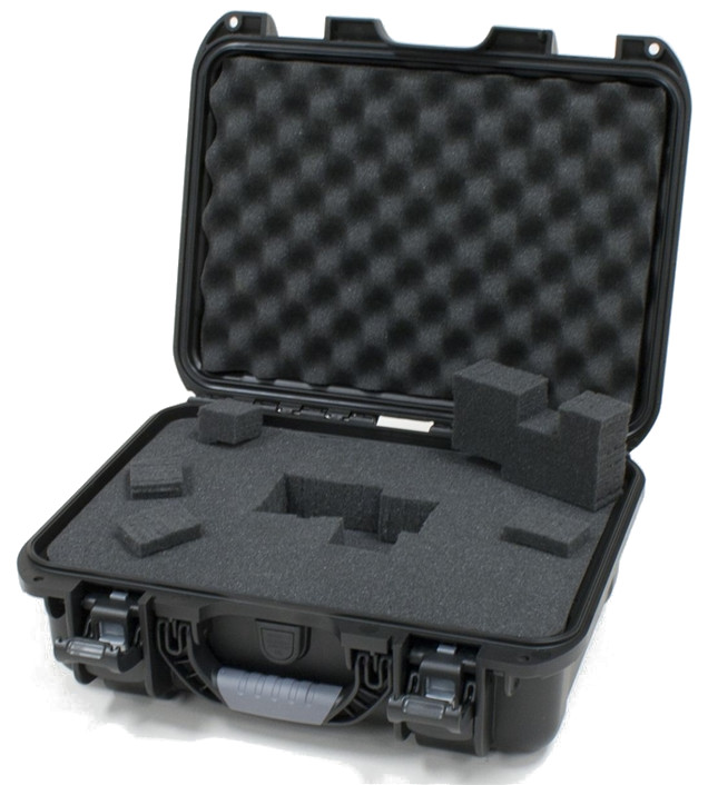 Waterproof Injection-Molded Hard Case with Diced Foam