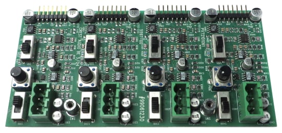 Input PCB for CM2208