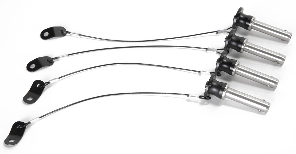 Set of 4 Quick Front Lock Pins for RCF Line Array Systems