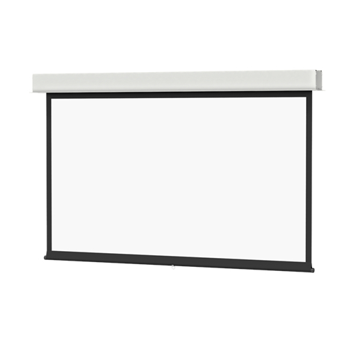 50" x 80" Advantage Manual with CSR Projector Screen with High-Contrast Matte White Surface