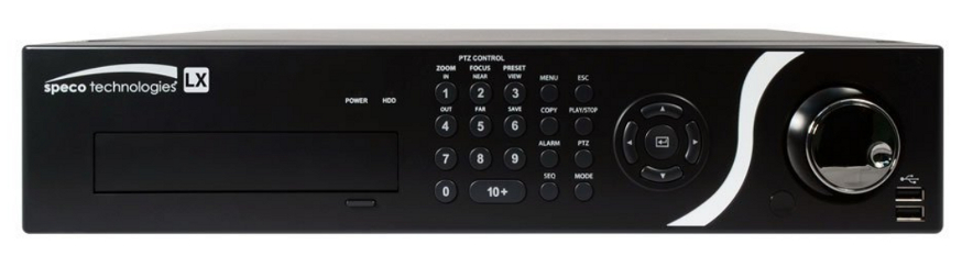 1TB 8 Channel LX Hybrid DVR with Looping Outputs