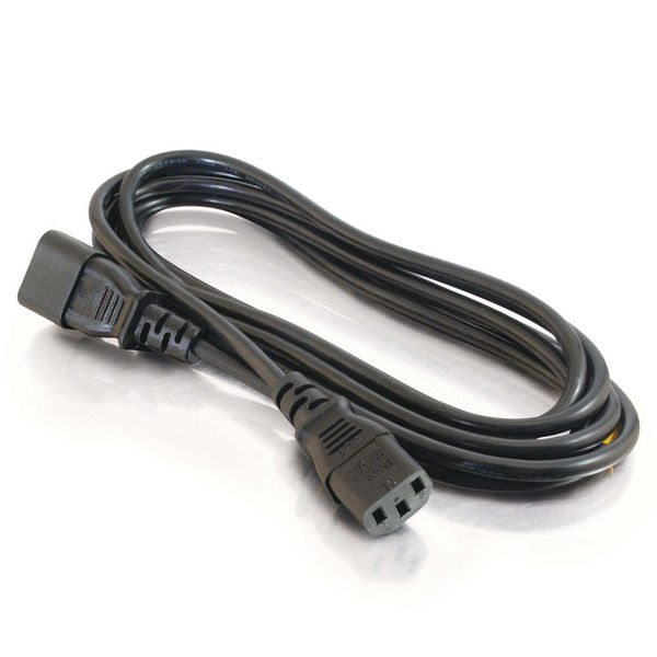 10 ft 18 AWG Computer Power Extension Cord (IEC320C14 to IEC320C13)