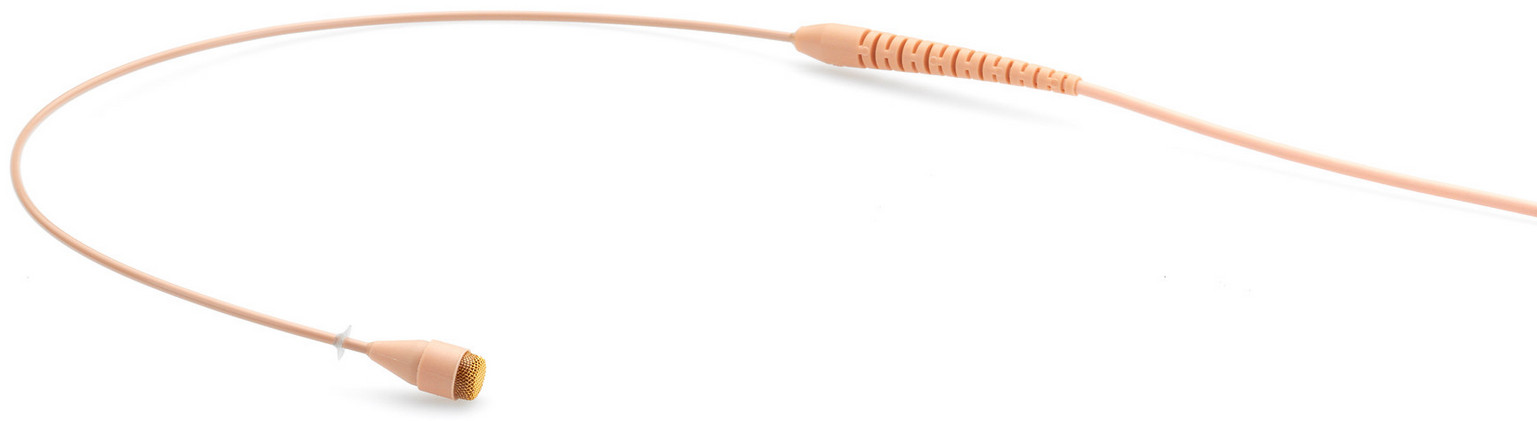 Miniature Omnidirectional Boom Microphone in Beige