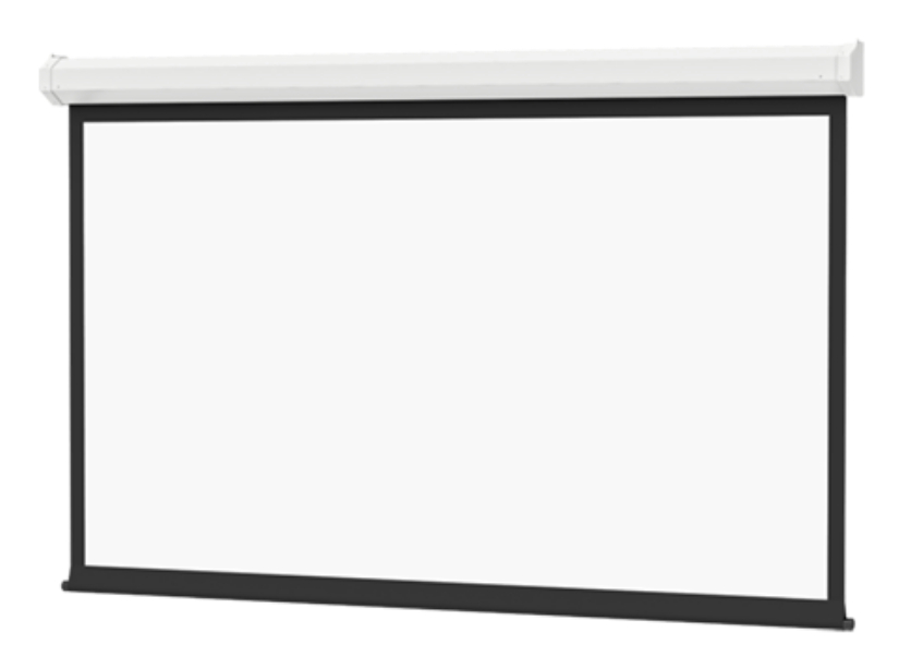 8' x 8' Cosmopolitan Electrol - Square Format with Matte White Screen and Video Projector Interface