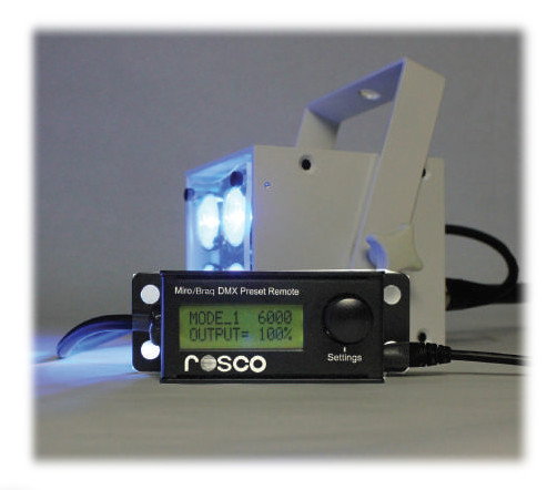 Miro or Braq Cube DMX Preset Remote