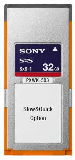 Slow and Quick XAVC Option Key for PXW-X500