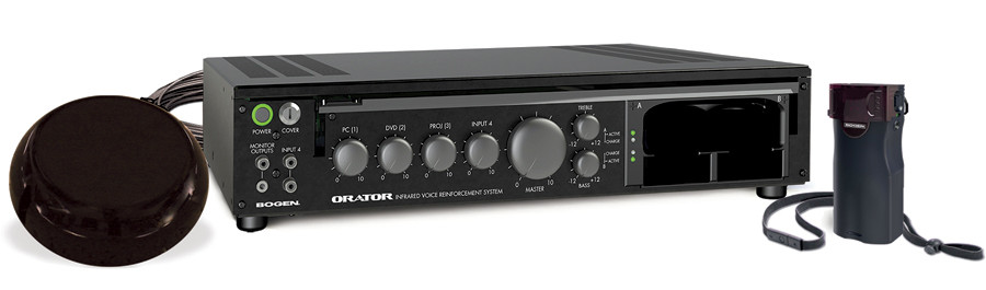 Wireless IR PA System with 1 microphone