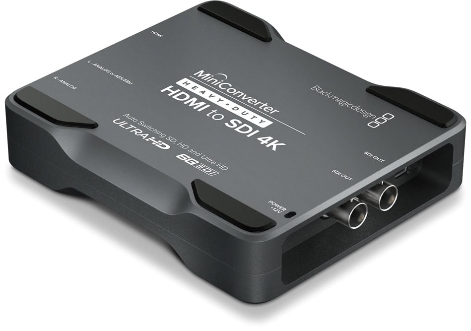 Mini Converter Heavy Duty HDMI to SDI 4K