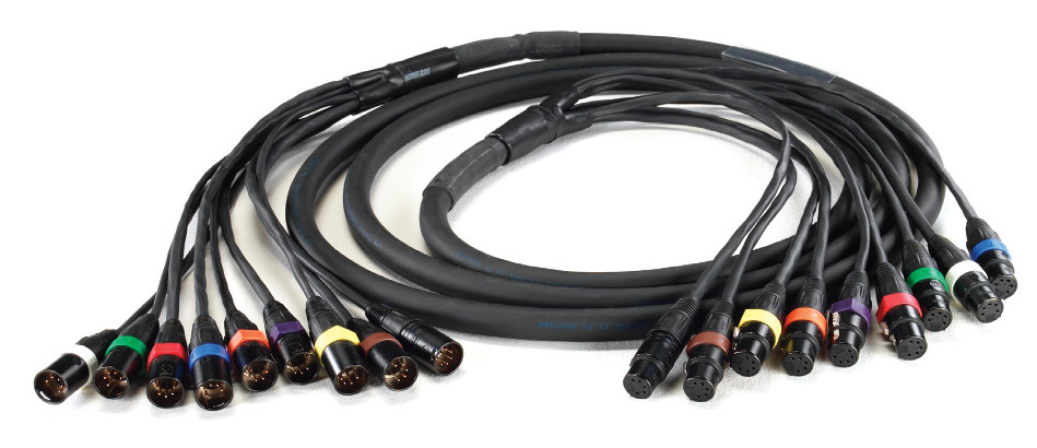 200 Ft DataSNAKE DMX Multi Cables - DMAX Version