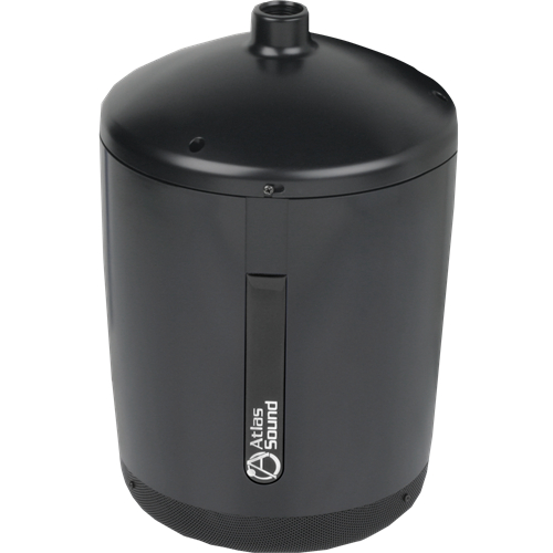 8" Pendant Mount Subwoofer with 70V Transformer in Black