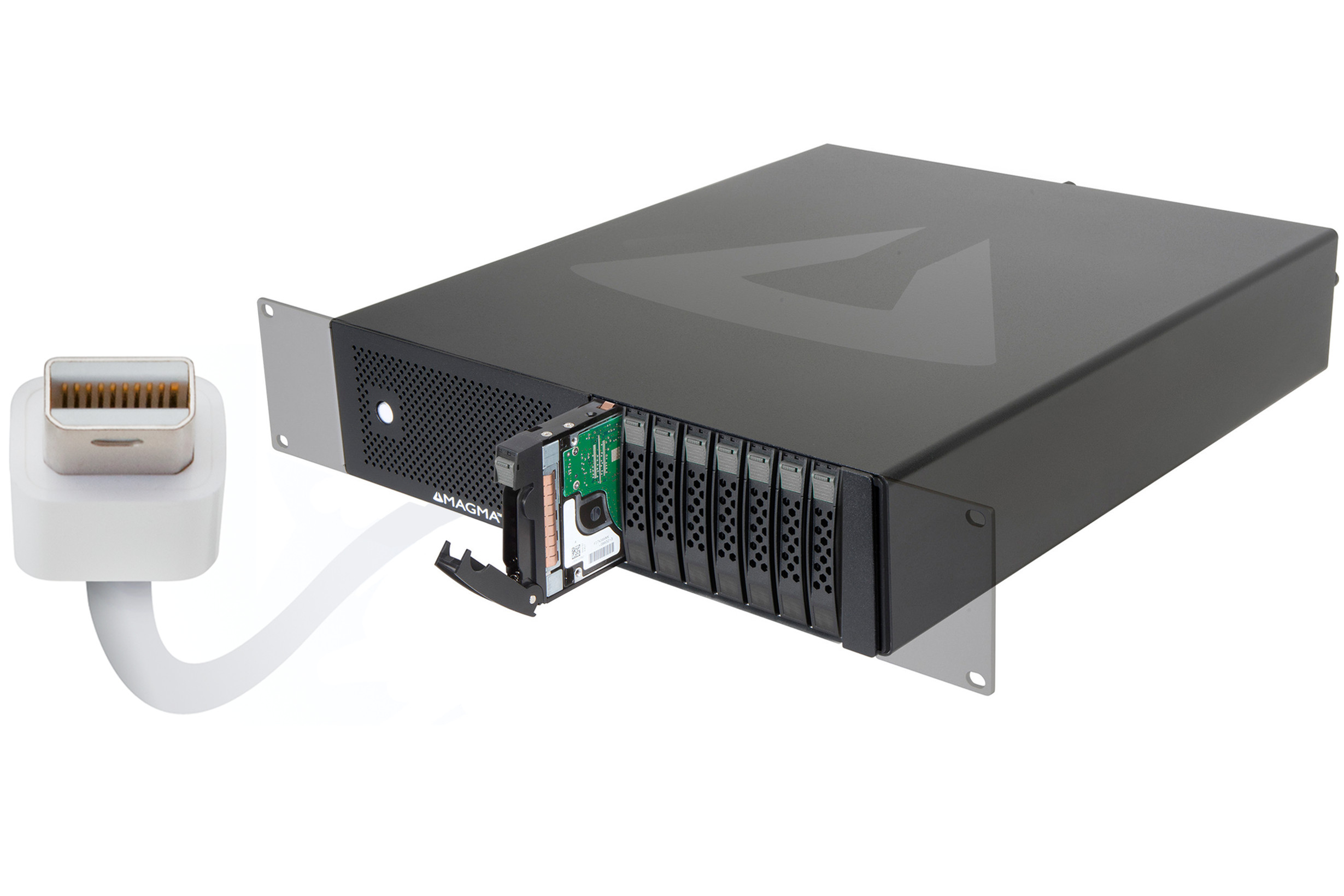 3-Slot 8-Drivebay Thunderbolt 2 to PCIe Expansion Chassis