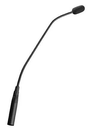 ISOMAX 4RF 18" Cardioid Gooseneck Microphone with Rigid Gooseneck