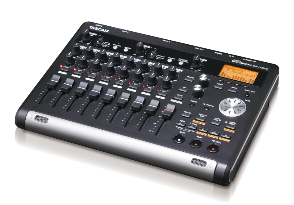Portable 8-Track Digital Recorder