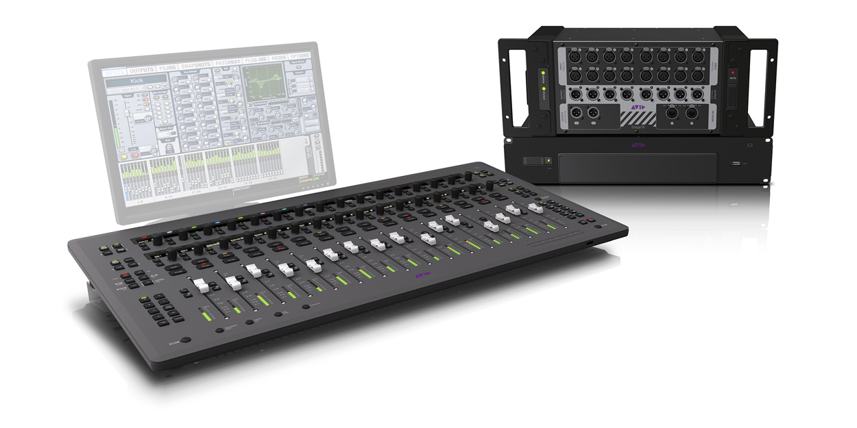 16 Input Digital Mixing System