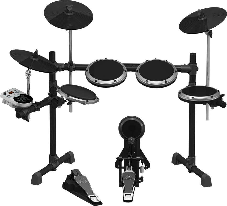 8-Piece Electronic Drum Set with USB Interface