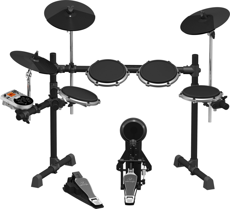 8-Piece Electronic Drum Set with USB/MIDI Interface