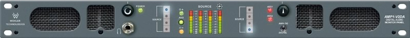 Rackmount 4-Channel Audio Summing, Metering and Monitoring Unit