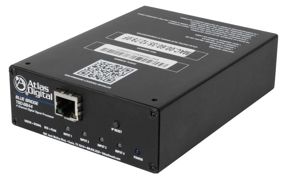 4 In / 4 Out BlueBridge DSP Audio Processor