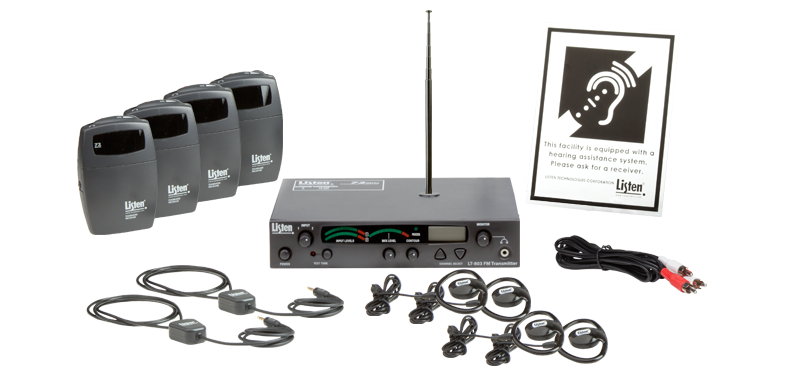 Listen Essentials Level I Stationary RF Assistive Listening System