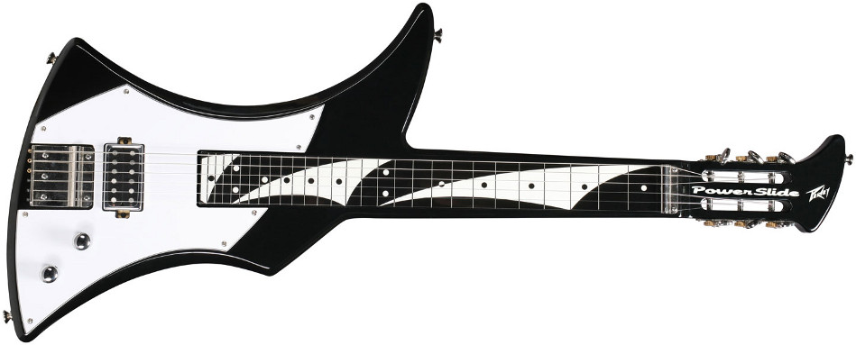 6-String Electric Slide Guitar in Black