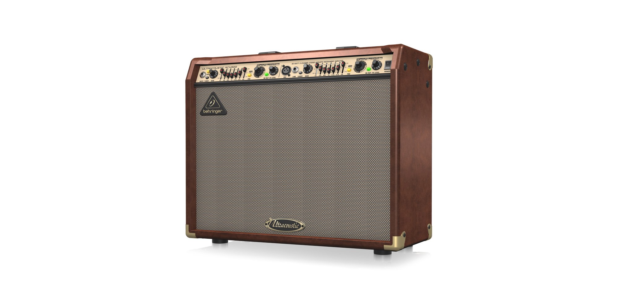 2x90W 2-Channel 2x8" Acoustic Guitar Combo Amplifier with Effects