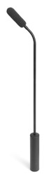 d:screet Miniature Supercardioid Podium / Hanging Microphone in Black wirth 30cm Boom and XLR