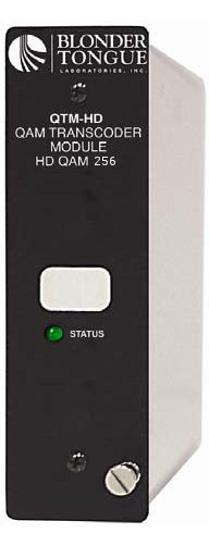 8PSK/QPSK HD Input to 256 QAM Capable Output Transcoder Module
