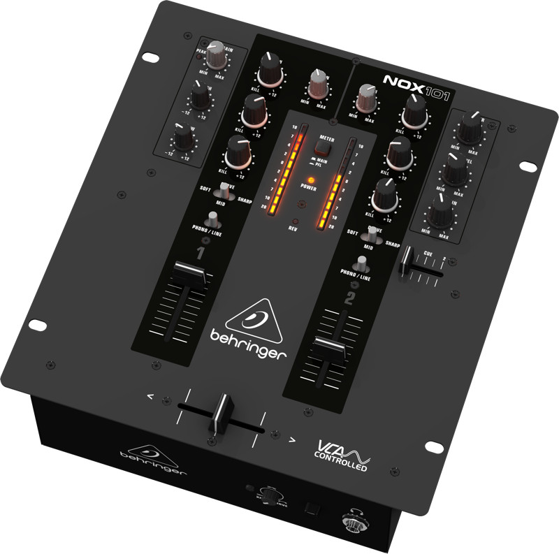 2-Channel DJ Mixer with Full VCA Control