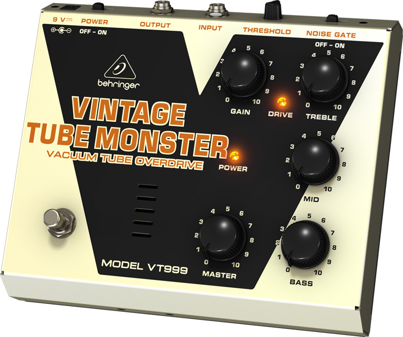 Vacuum Tube Overdrive Effects Pedal