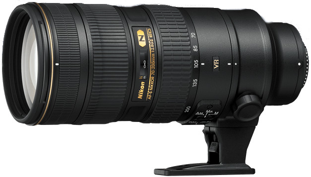 AF-S NIKKOR 70-200mm f/2.8G ED VR II Telephoto Zoom Lens