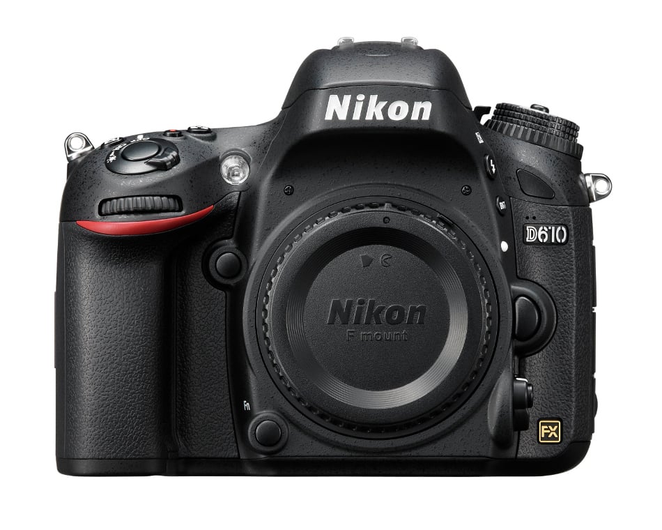 D610 FX-Format 24.3 Megapixel HD-SLR Camera Body