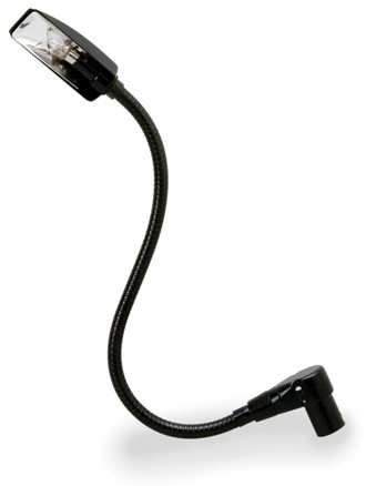 18" Incandescent Gooseneck Console Lamp with Right-Angle 4-Pin XLR-M