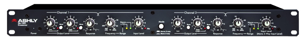 Stereo 2-way and Mono 3-way Electronic Crossover