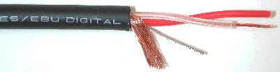 Wire AES/EBU 110ohm 2c 328-ft