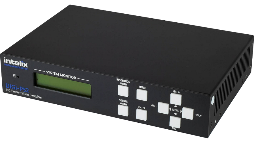 5 Input x 2 Output Presentation Switcher