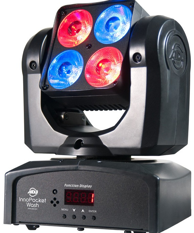 4x10W Compact Moving Head LED Wash