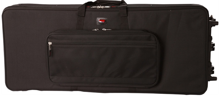 Lightweight Hard Case with Wheels for Extra Long 88-Note Keyboards
