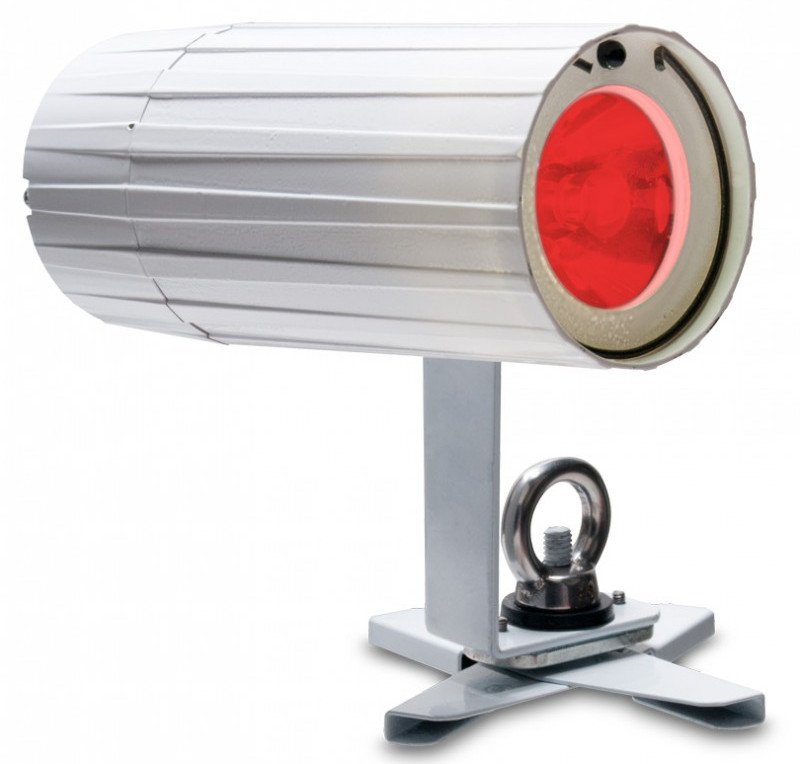 Battery Powered 3W RGBA LED Pinspot in White