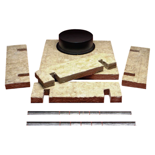 Fire Rated 8" 10oz Dual Cone Loudspeaker Kit with 25/70.7V 4 Watt Transformer