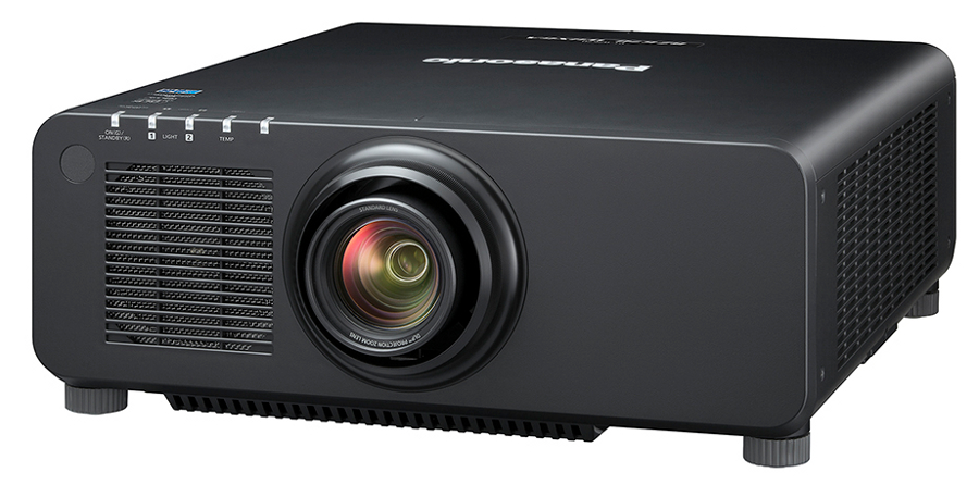 6500 Lumens WUXGA 1-Chip DLP Laser Light Projector in Black without Lens